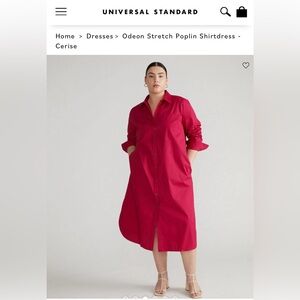 UNIVERSAL STANDARD Shirt Dress (Plus Size)